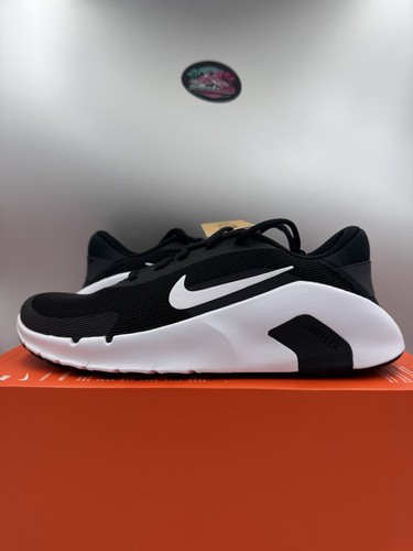 Nike flex train black - black, white